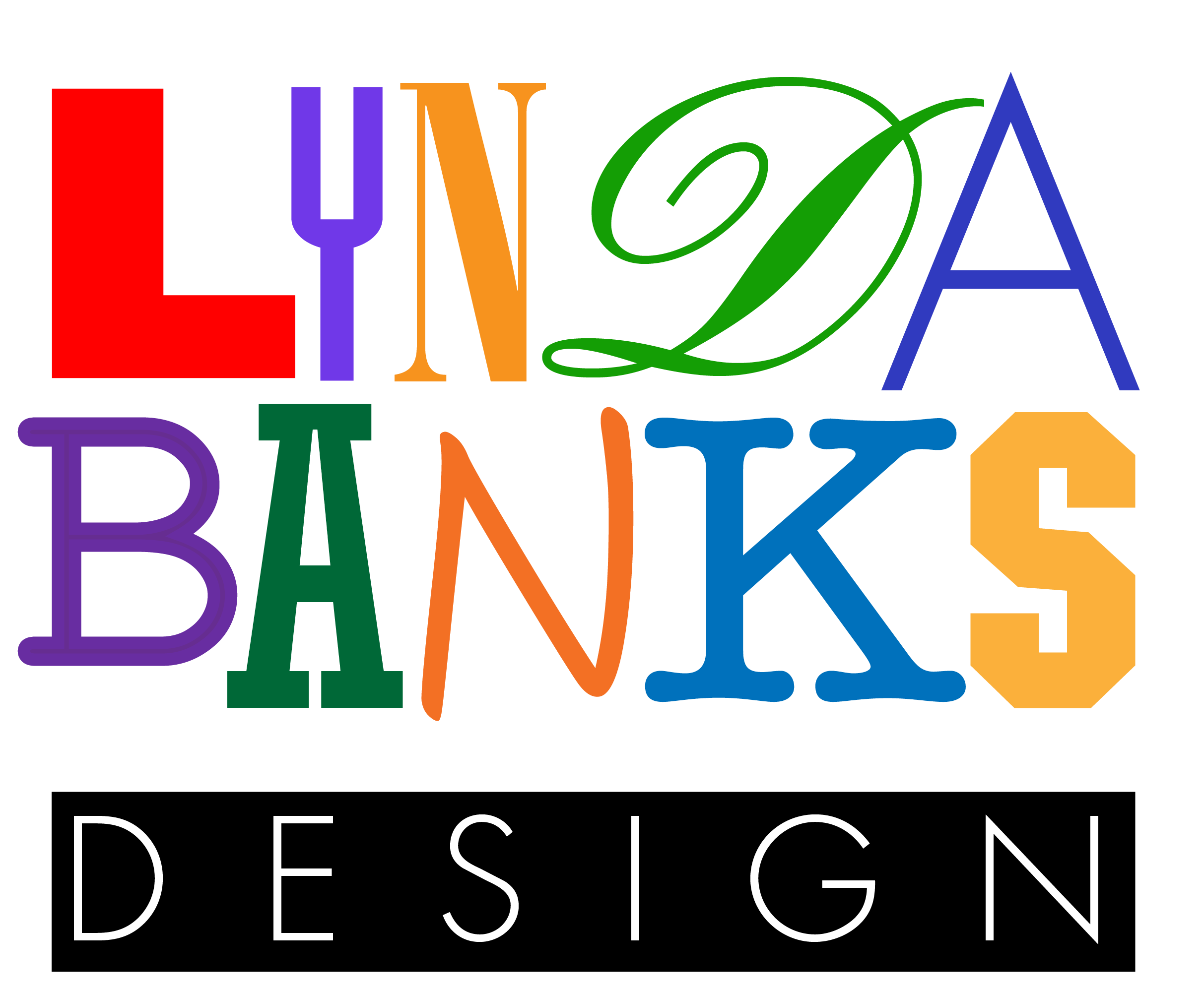 lynda banks design logo